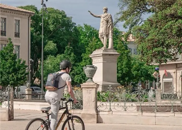Arty Avec Patio Appartement Nîmes